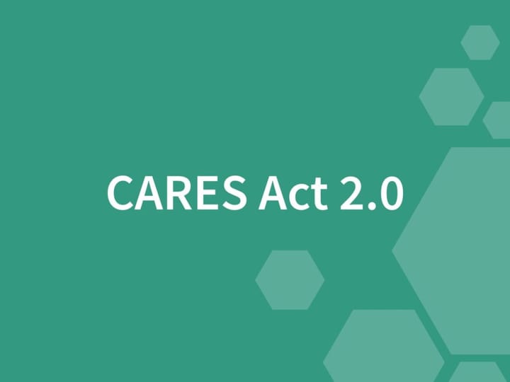 CARES Act 2.0 graphic